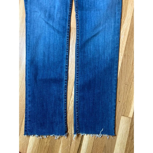 NWT GRLFRND The Reed High Rise Slim Cropped Jeans Waist 25" - Picture 4 of 9